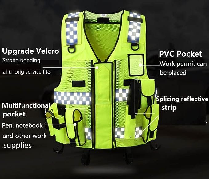 Paramedic Vest - Reflective Vest Work wear - Image 2