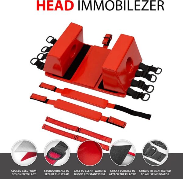 Head Immobilizer for Spine Board