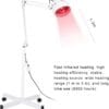 Infrared Red Light Therapy Lamp with Stand & Wheels – 275W Full-Body Heat Treatment