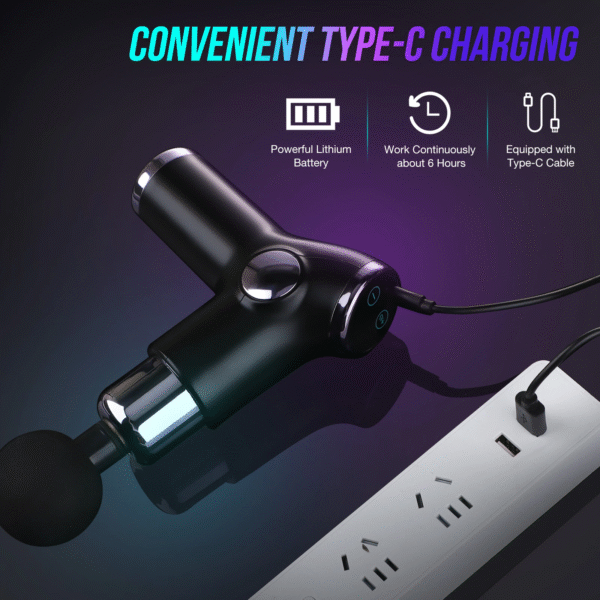 Mini Massage Gun - Portable, Slim, &Compact - Image 3