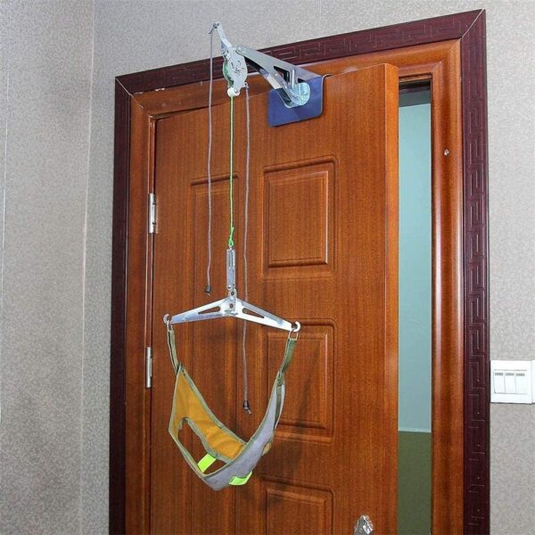 Over Door Cervical Traction Device / Kit for Neck Pain Relief & Spine Decompression - Image 3