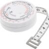 BMI Body Measure Tape – 150cm / 200cm Retractable Measuring Tape for Body Fat & Fitness