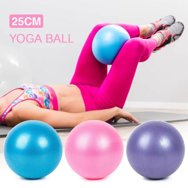 Pilates Ball – 25cm Mini Yoga Ball for Fitness, Core Strength, and Rehabilitation