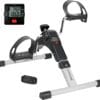 Under Desk Pedal Exerciser – Foldable Mini Bike for Home Workout & Physical Therapy