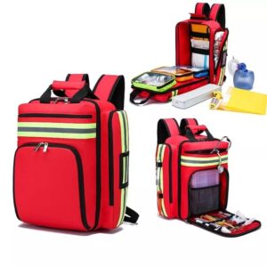 SKY-FB2 Trauma Backpack – High-Capacity Paramedic Emergency Bag with Detachable Pouches