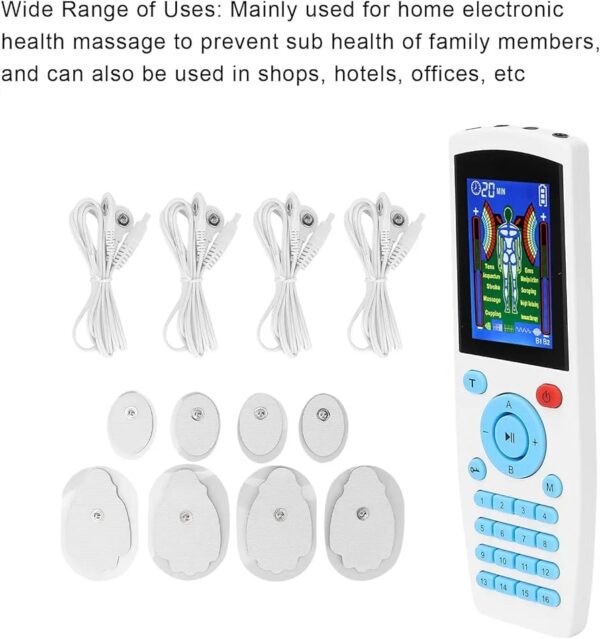 EMS TENS Electrotherapy– 16 Modes & 20 Intensity Muscle Stimulator for Pain Relief & Fitness - Image 6