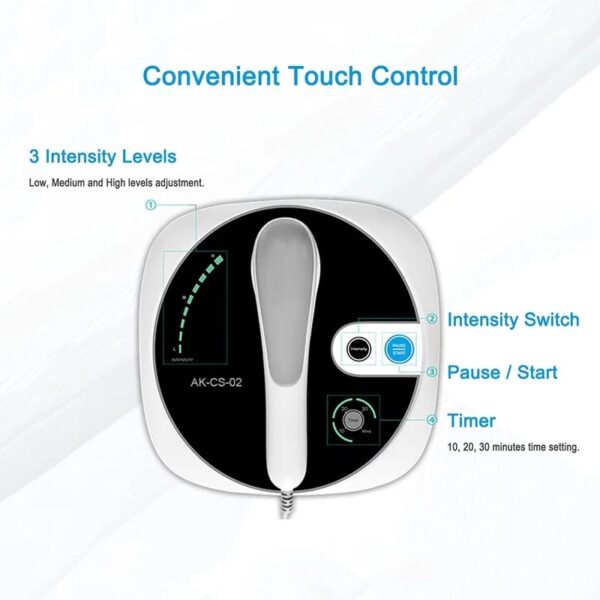 Professional Ultrasound Therapy Machine – AK-CS-02 (1MHz, Portable, 25W) - Image 3
