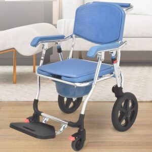 4-in-1 wheeled commode chair Lebanon – shower, toilet, wheelchair combo