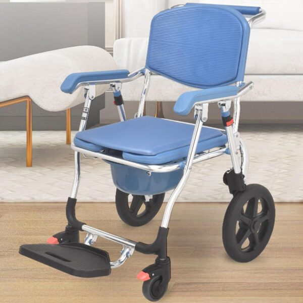 4-in-1 wheeled commode chair Lebanon – shower, toilet, wheelchair combo