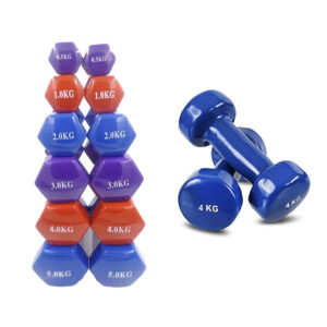 Vinyl Dumbbells – Durable Dumbbell Set for Strength Training and Rehabilitation