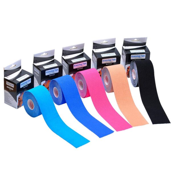Premium Kinesiology Tape – 5cm x 5m | Pain Relief & Muscle Support - Image 2