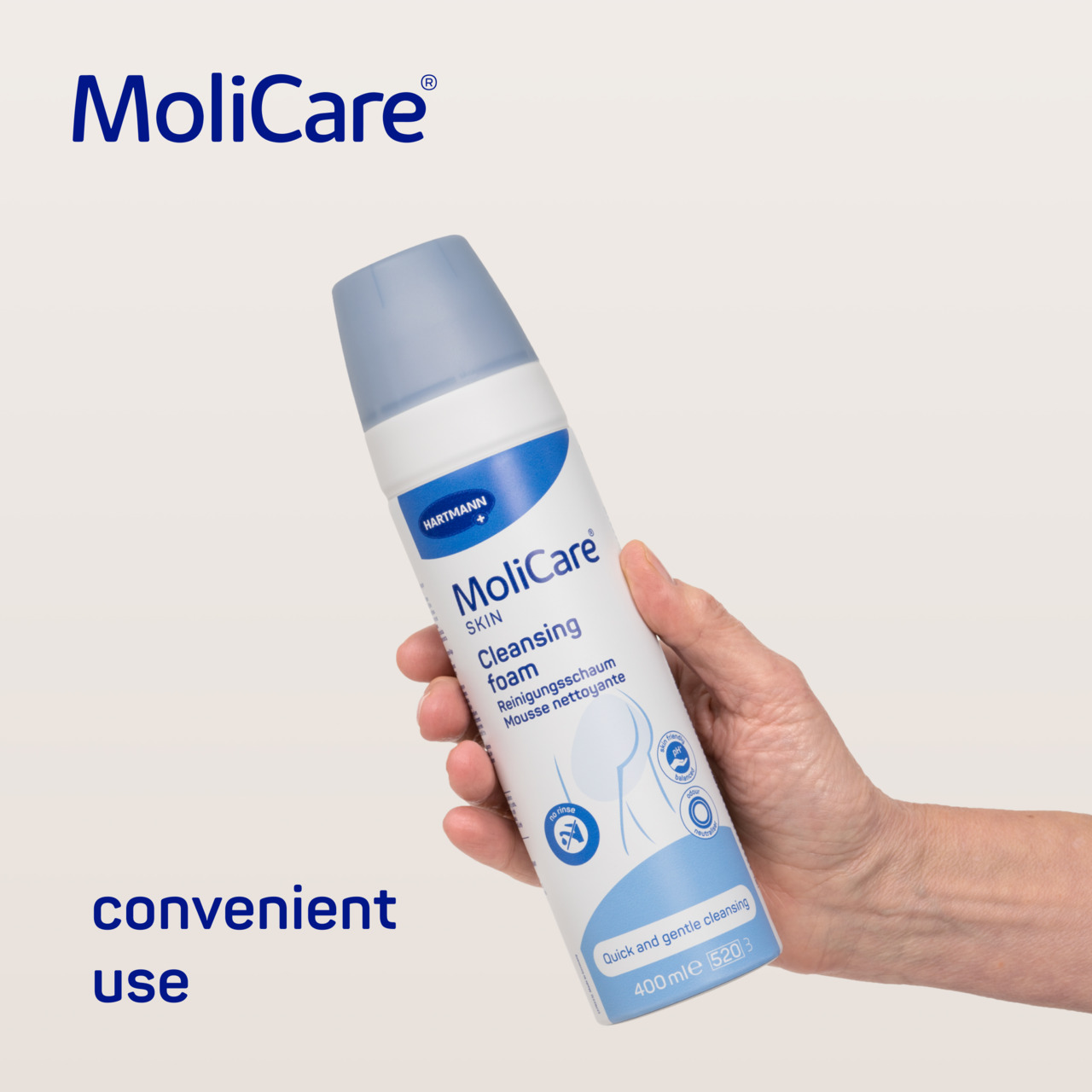 MoliCare® Skin Cleansing foam