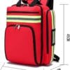 sizefb2 SKY-FB2 Trauma Backpack – High-Capacity Paramedic Emergency Bag with Detachable Pouches