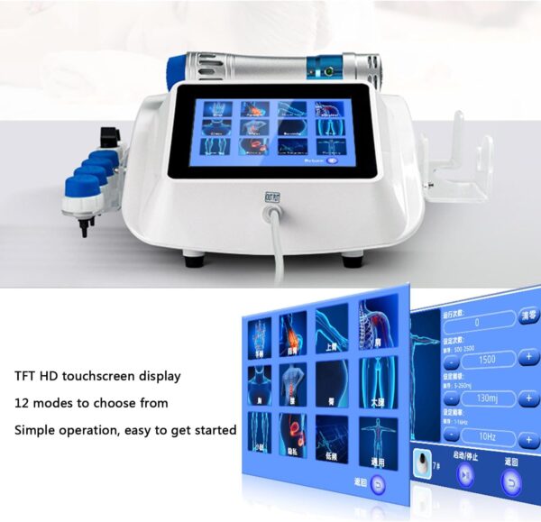Advanced Shock Wave Therapy Machine – V80 | Professional Pain Relief & Rehabilitation - Image 4