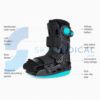 Inflatable Walking Boot – Short Foam Air Cast with Dual Pumps for Injury Recovery