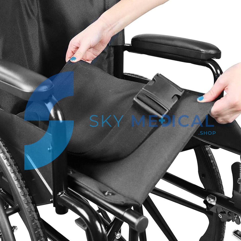 Steel Wheelchair SKY-1903GC-35 for Overweight Users - Image 4
