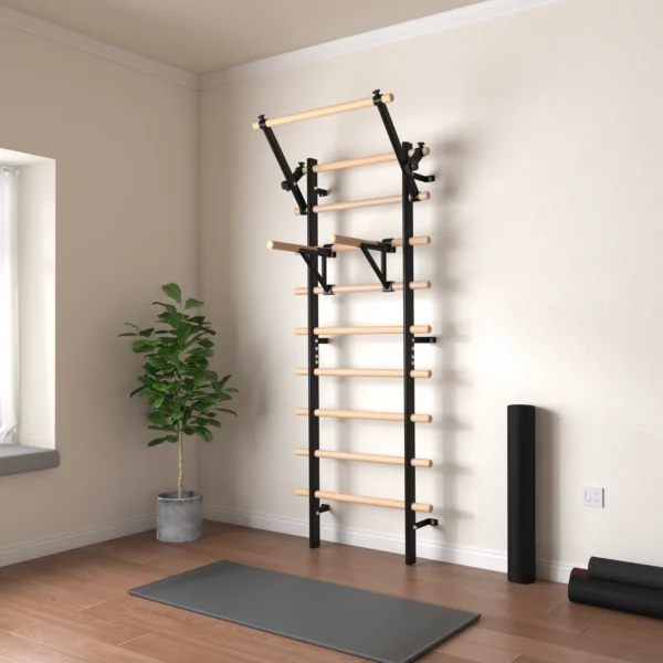 SKY-ProWall™ Elite Swedish Wall Ladder (Wall Bars / Espalier)