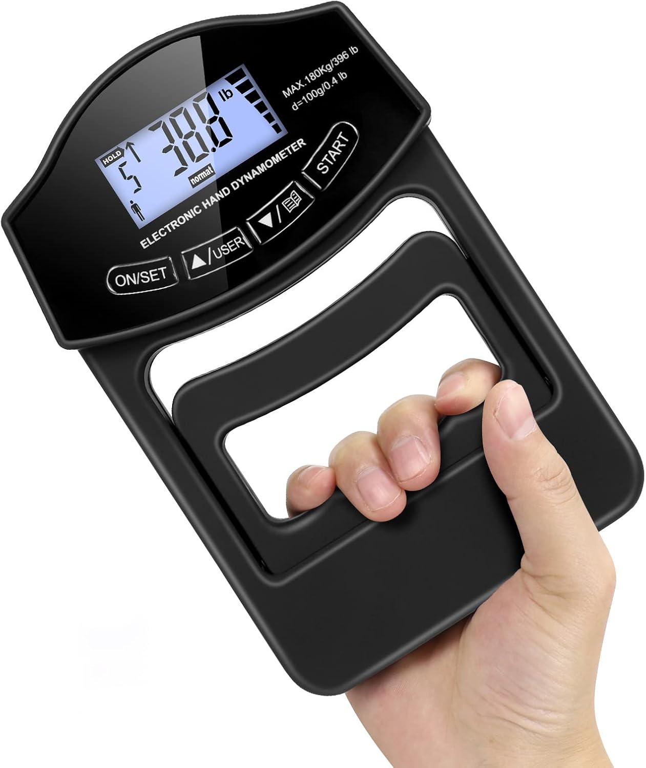Medicaldynamometer Electronic Digital Hand Grip Dynamometer 180kg | Physiotherapy & Rehab ...