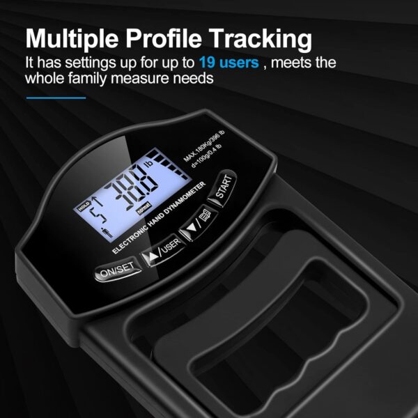 Electronic Digital Hand Grip Dynamometer