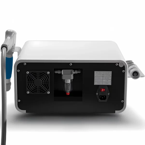 Shockwave Therapy Machine SKY-SW1001 — 5 Probes, 1–22MHz, 350W (White / Baby Blue)