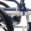 3-in-1 Commode Wheelchair Shower Chair with Brakes – Premium