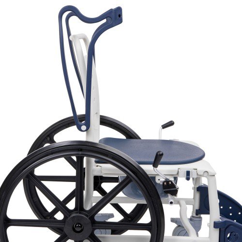 3-in-1 Commode Wheelchair Shower Chair with Brakes – Premium