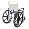 3-in-1 Commode Wheelchair Shower Chair with Brakes – Premium