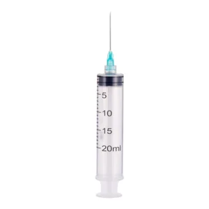 20ml syirnge Syringes 20ml with Needle Luer Lock – 50/Pack
