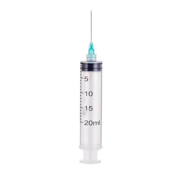 Syringes 20ml with Needle Luer Lock – 50/Pack