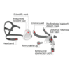 BMC F5A Full Face CPAP Mask with Headgear