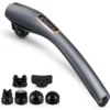 Electric Handheld Body Massager 6-in-1 (Rechargeable & AC)