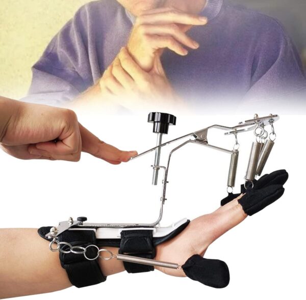 Active Passive Finger Training Device 3 Active & Passive Finger Rehabilitation Trainer – Adjustable Hand Therapy Device