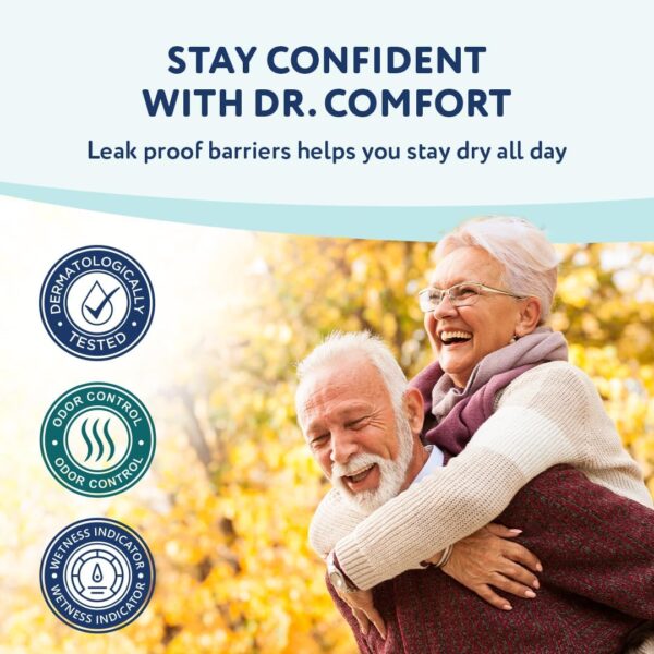 Dr Comfort Adult Pull Up Diapers 30pcs pack – Leakproof Pants