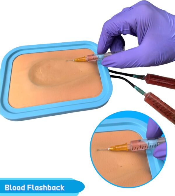 Phlebotomy & Injection Training Kit with Blood Simulation
