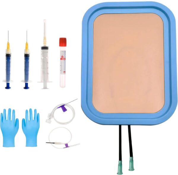 Phlebotomy & Injection Training Kit with Blood Simulation