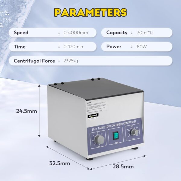 Centrifuge 80-2 – 4000 RPM 12 Tube