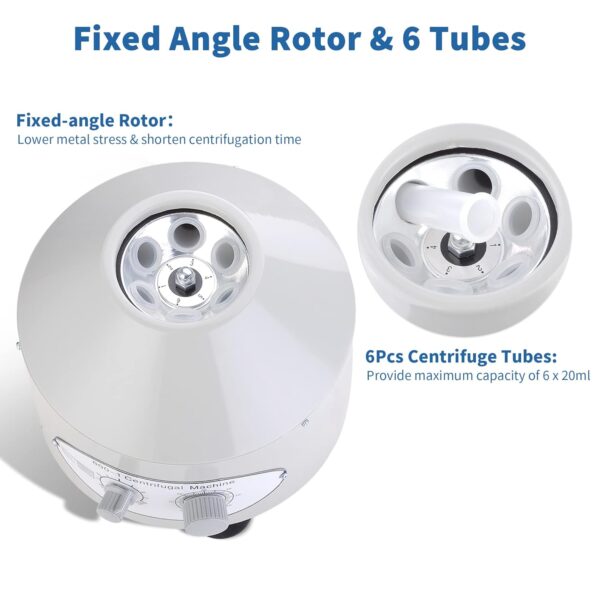 Centrifuge 800-1 – 4000 RPM 6 Tube