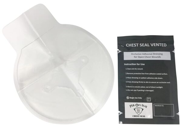 Chest Seal Occlusive Dressing (Vented & Non-Vented)