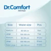 Dr Comfort Adult Diapers with Tabs 30pcs pack – Leakproof Pants