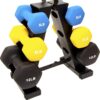 Dumbbell Rack 2 Dumbbell Rack Stand (6 Pair Capacity)