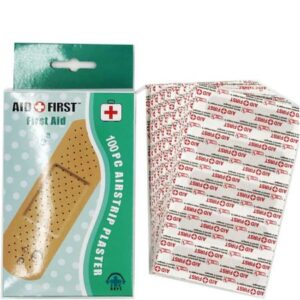First Aid Plaster Adhesive Bandage Plaster Strips β 100 Pack