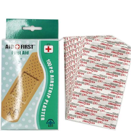 Adhesive Bandage Plaster Strips – 100 Pack