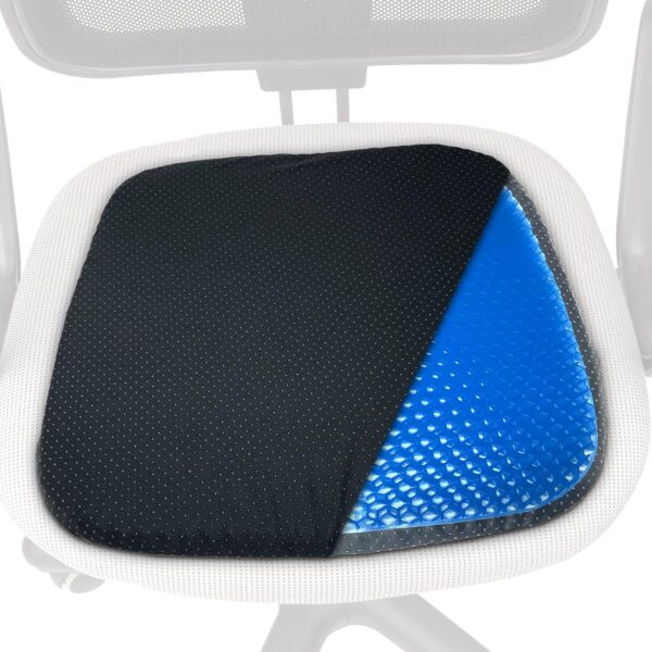 Gel Seat Cushion Square for Pressure Relief & Comfort