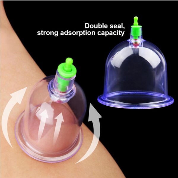 Hijama Vacuum Cupping Cups Set 12pcs
