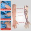 IV Practice Training Arm Kit with Stand and Accessories
