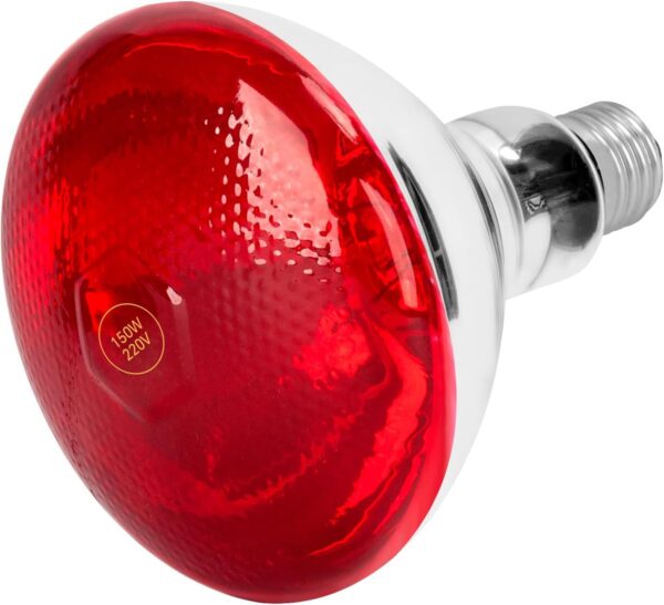 Infrared Heat Lamp Bulb E27 – 150W / 275W Physiotherapy