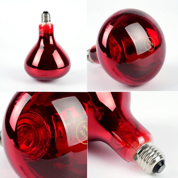 Infrared Heat Lamp Bulb E27 – 150W / 275W Physiotherapy