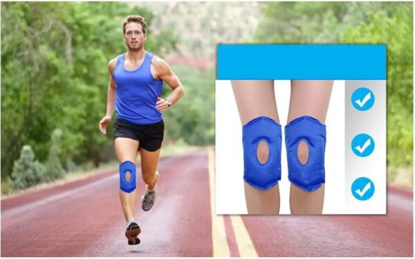 Knee Hot cold Pack (7) Knee Hot Cold Gel Pack with Strap