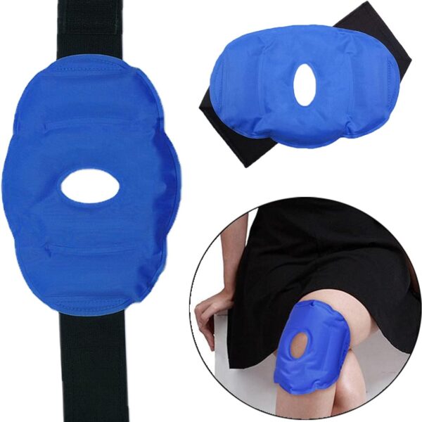 Knee Hot cold Pack Knee Hot Cold Gel Pack with Strap