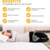 Orthopedic Knee Pillow Memory Foam Leg Support Cushion